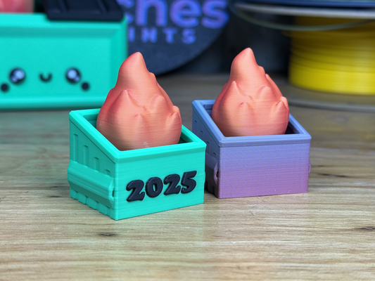 Dumpster Fire Stress Clicker - When Life’s a Mess, Click It Out!