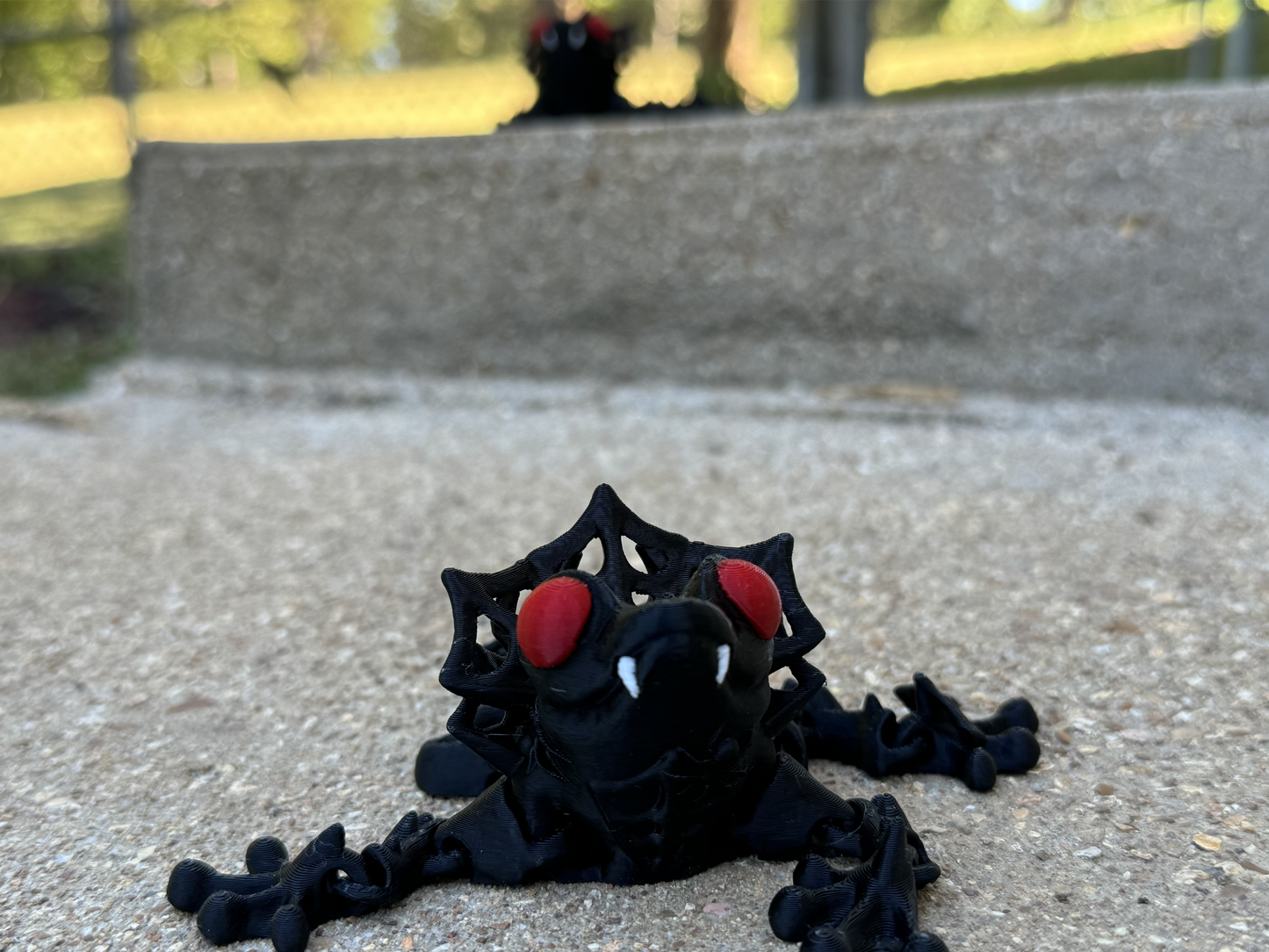 Count Frogula Articulating Halloween Vampire Frog, Halloween Décor, Fidget Toy