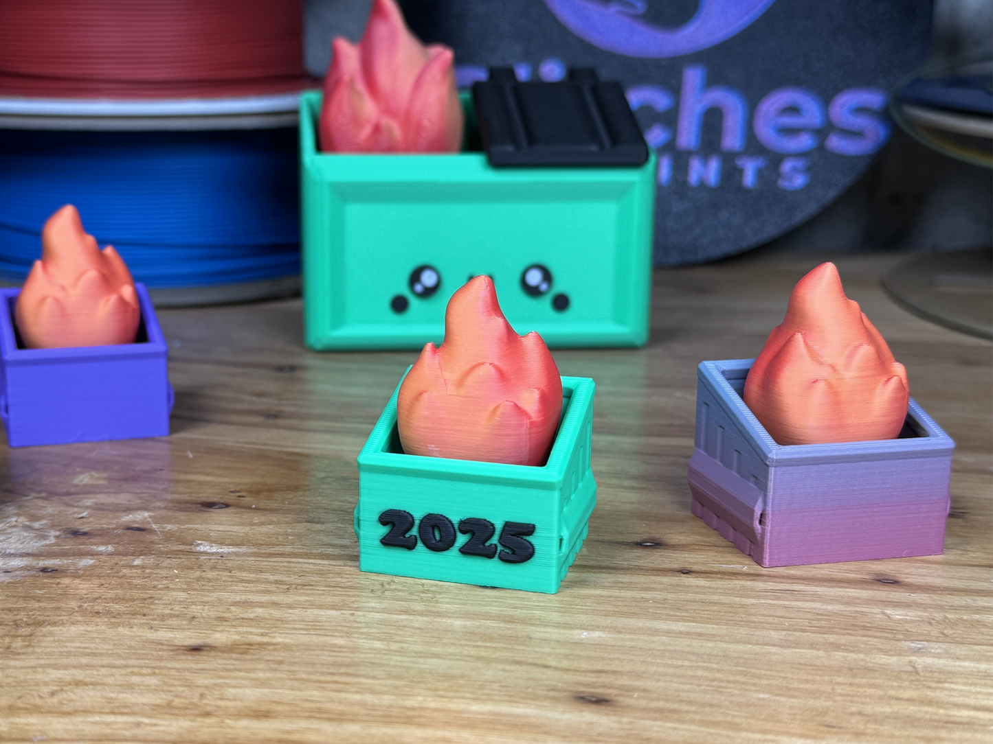 Dumpster Fire Stress Clicker - When Life’s a Mess, Click It Out!