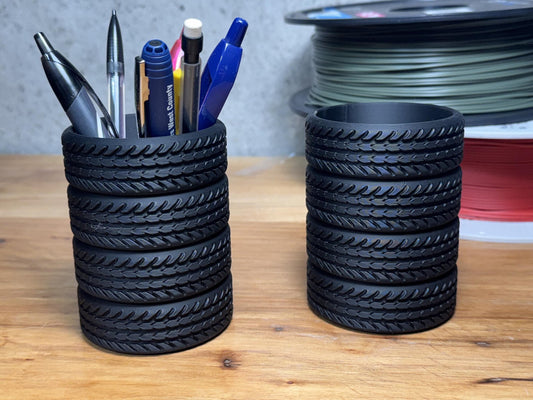 Tire Stack Pen Holder