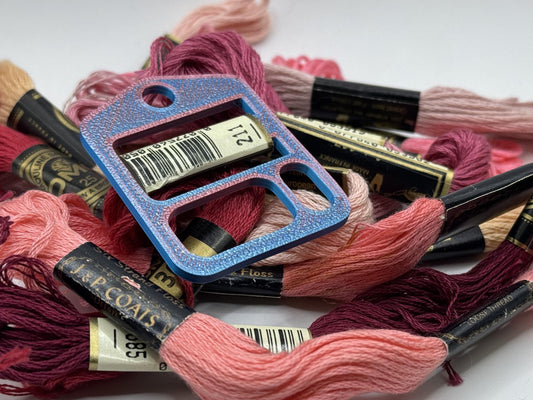 Cross Stitch Floss Drops – Thread Organizers for Cross-Stitch & Embroidery 3D printed Perfect fit DMC without taping