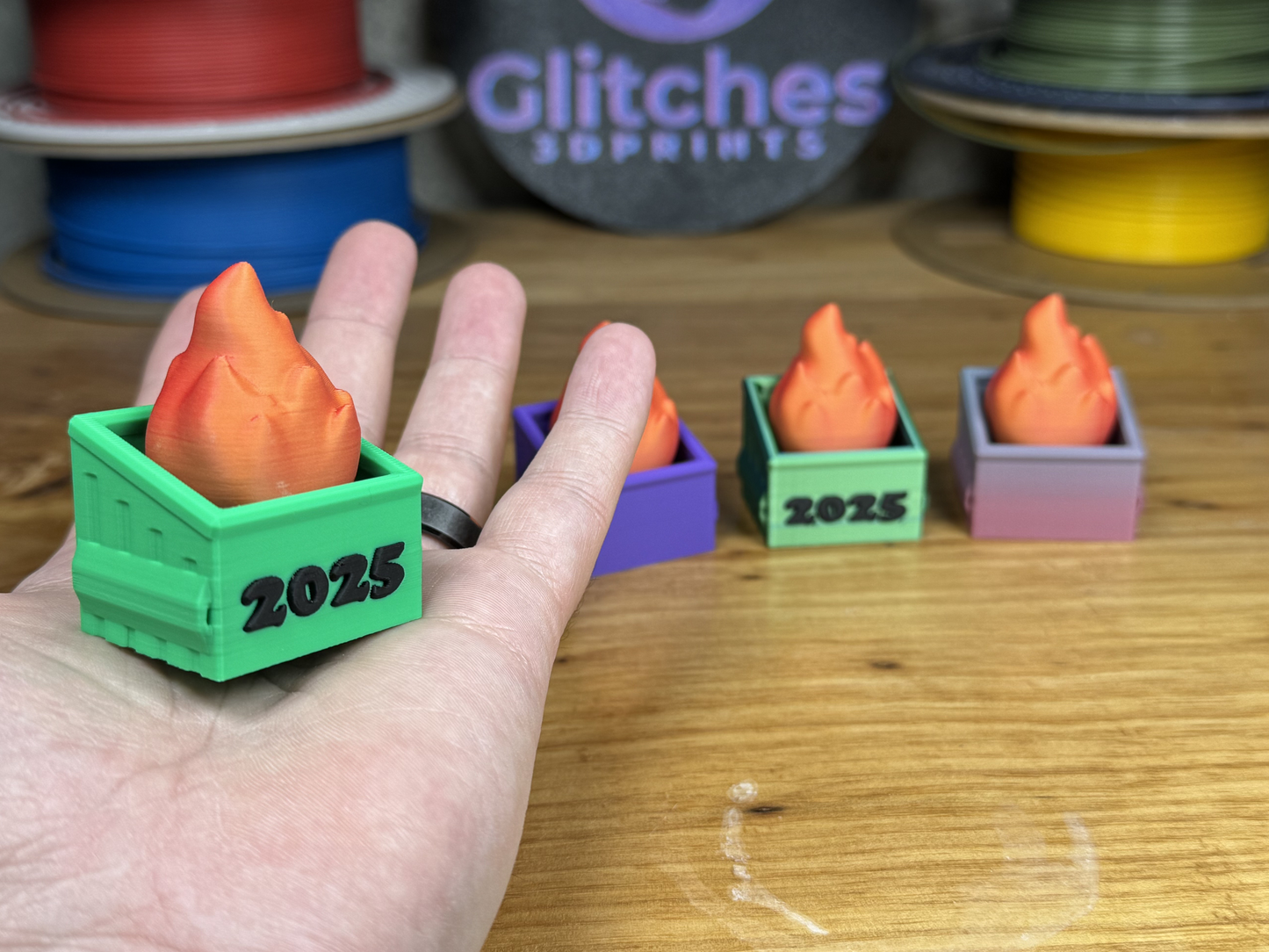 Dumpster Fire Stress Clicker - When Life’s a Mess, Click It Out!