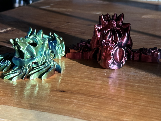 Spooky Halloween Articulating Skull Turtle, Halloween Décor, Fidget Toy