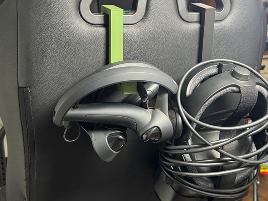 Gt Racer 2.0 Compatible VR Headset Mount for Sim Racing Rig - Sim Rig VR Accessory – 3D Printed