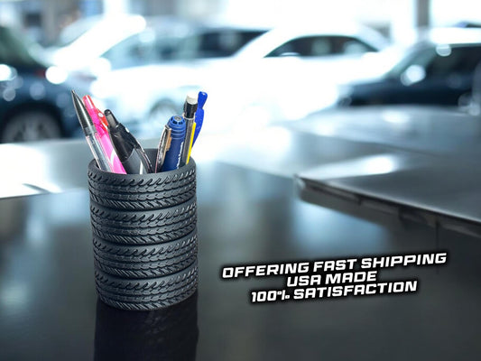 Tire Stack Pen Holder
