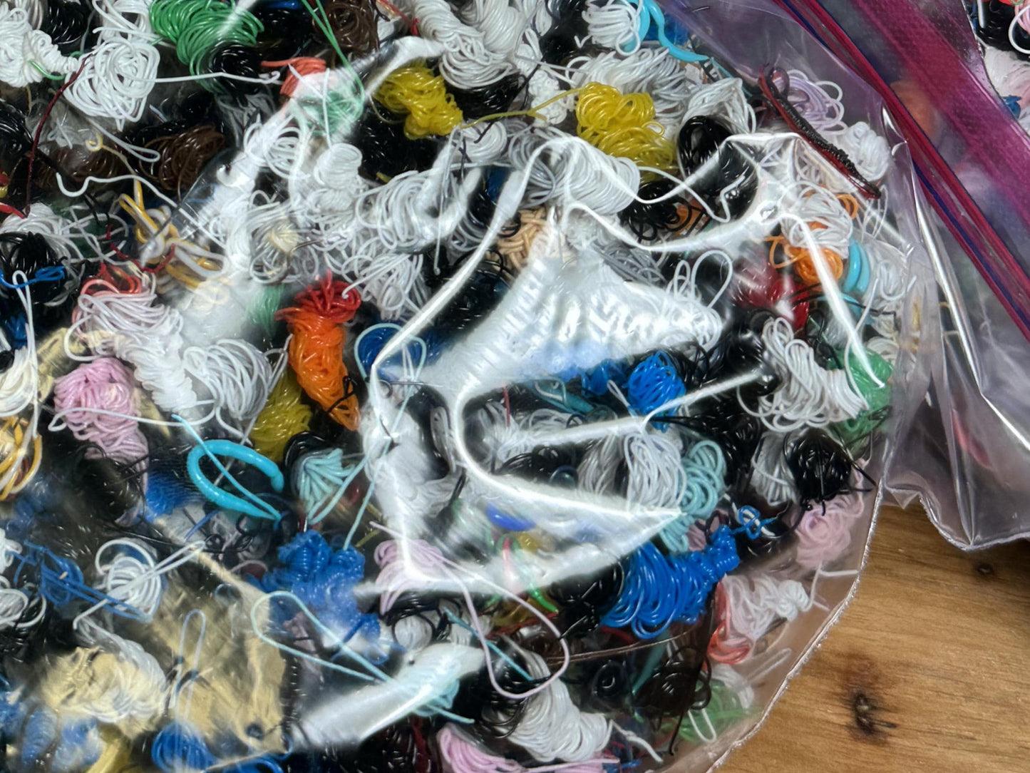 3D Printer PLA Waste \ 1LB Bags \ PLA Only \ Crafting Supplies\ Waste \ Scrap \ Poops \ Used for molds \