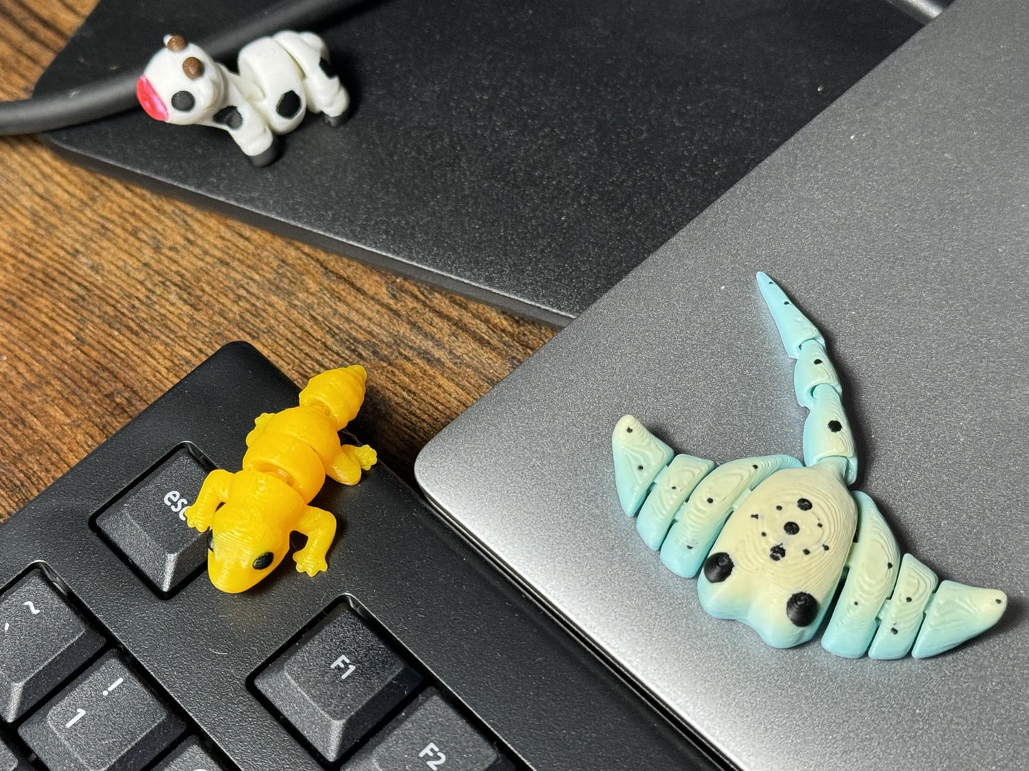 3D Printed Articulating Mini Animals - Specific Figurines