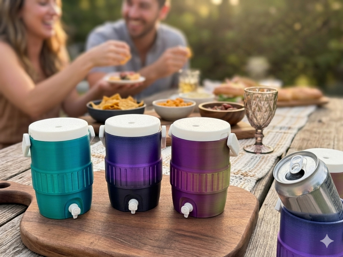 Can Cooler, Can Koozie for 12oz Cans, Insulated Drink Holder