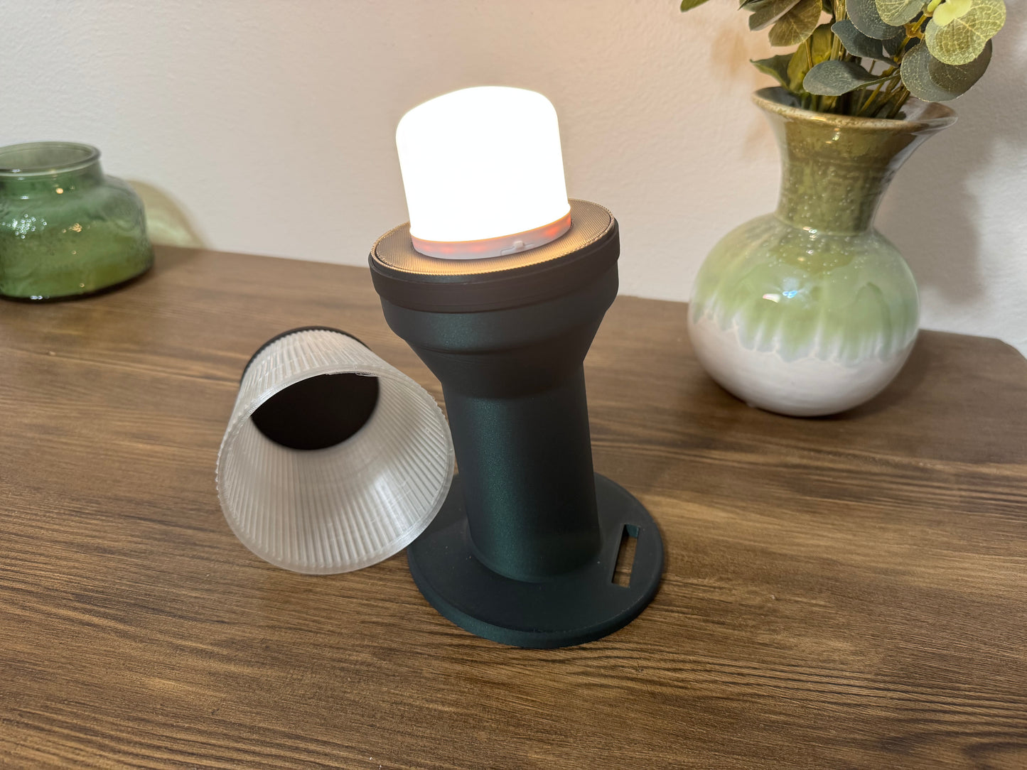 Intake Inspired RGB Desk Lamp – Rechargeable Automotive Intake Lamp | Gearhead Desk Light | Car Enthusiast’s Dream Lamp
