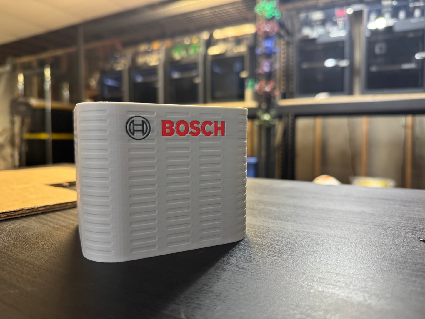 HVAC AC Unit Desk Organizer – Pen/Business Card Holder | Unique Gift for Technicians & Office Decor