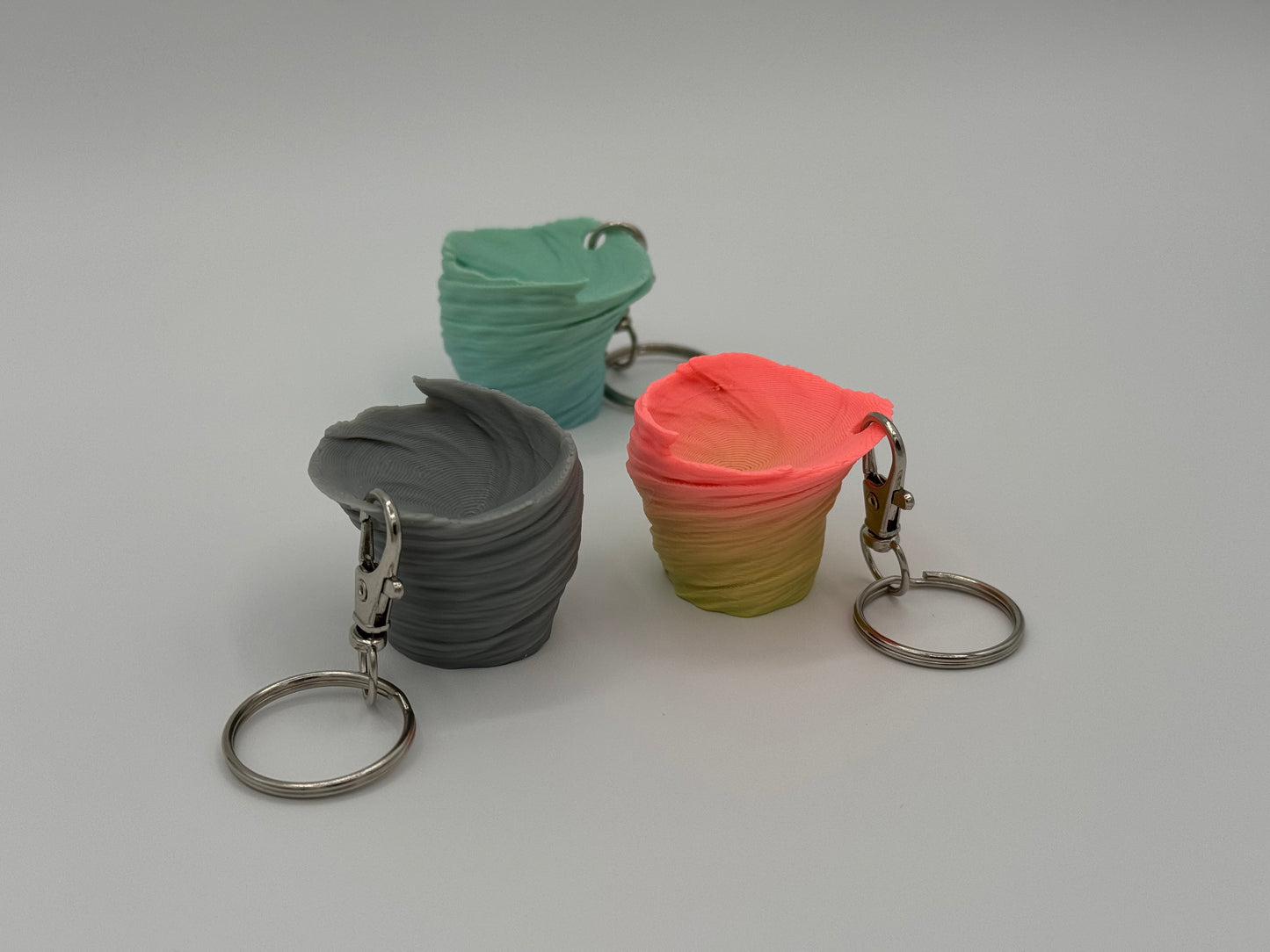 Tornado Keychain | Tornado Buddy Figurine | Weather Lover Gift | Storm Chaser Collectible | Mini Tornado Ornament | Stocking Stuffer