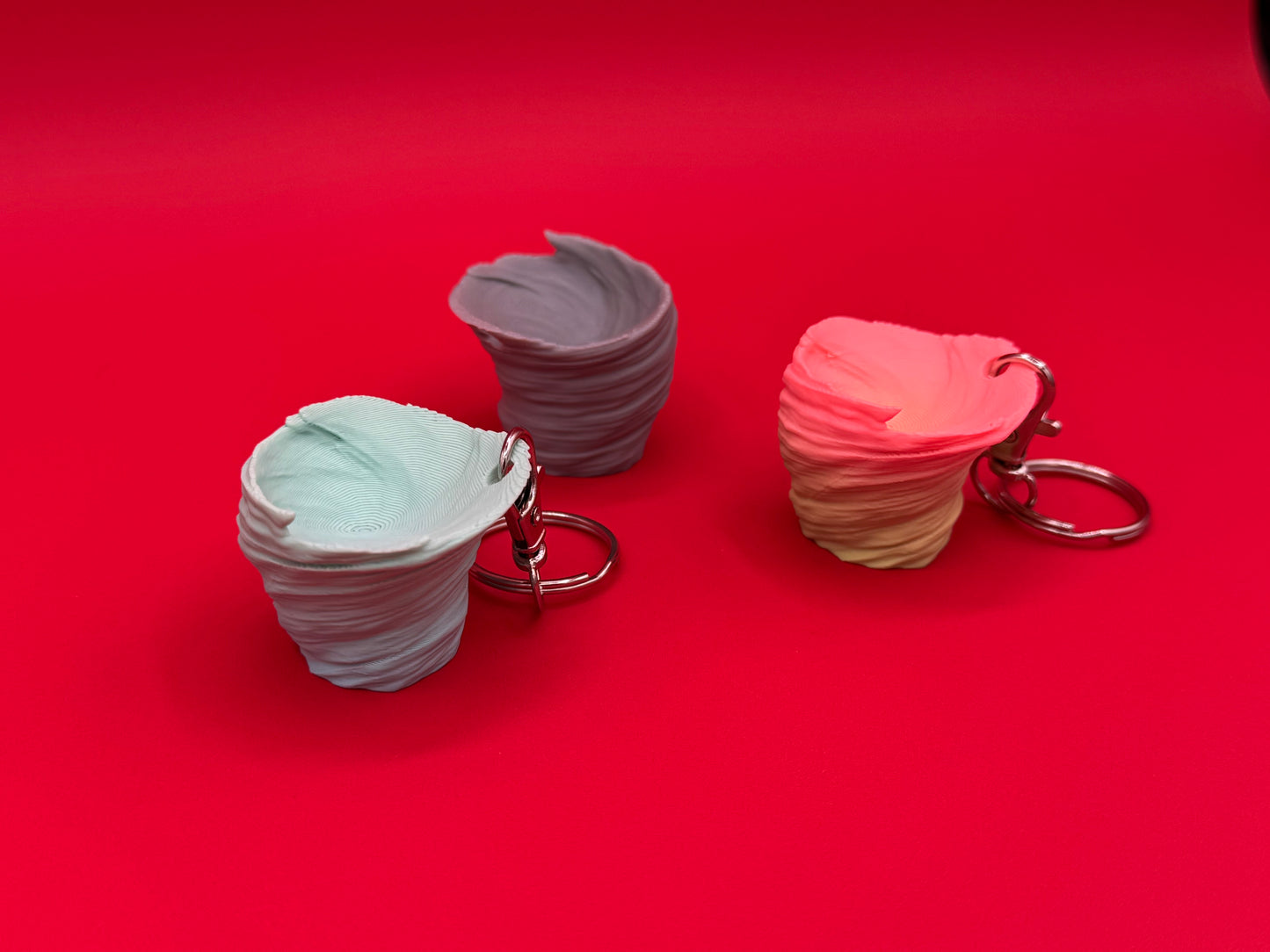 Tornado Keychain | Tornado Buddy Figurine | Weather Lover Gift | Storm Chaser Collectible | Mini Tornado Ornament | Stocking Stuffer