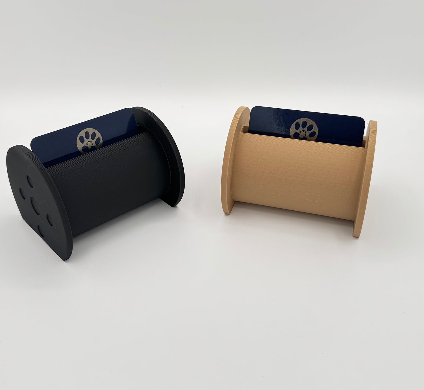 Construction Cable Spool Business Card Holder
