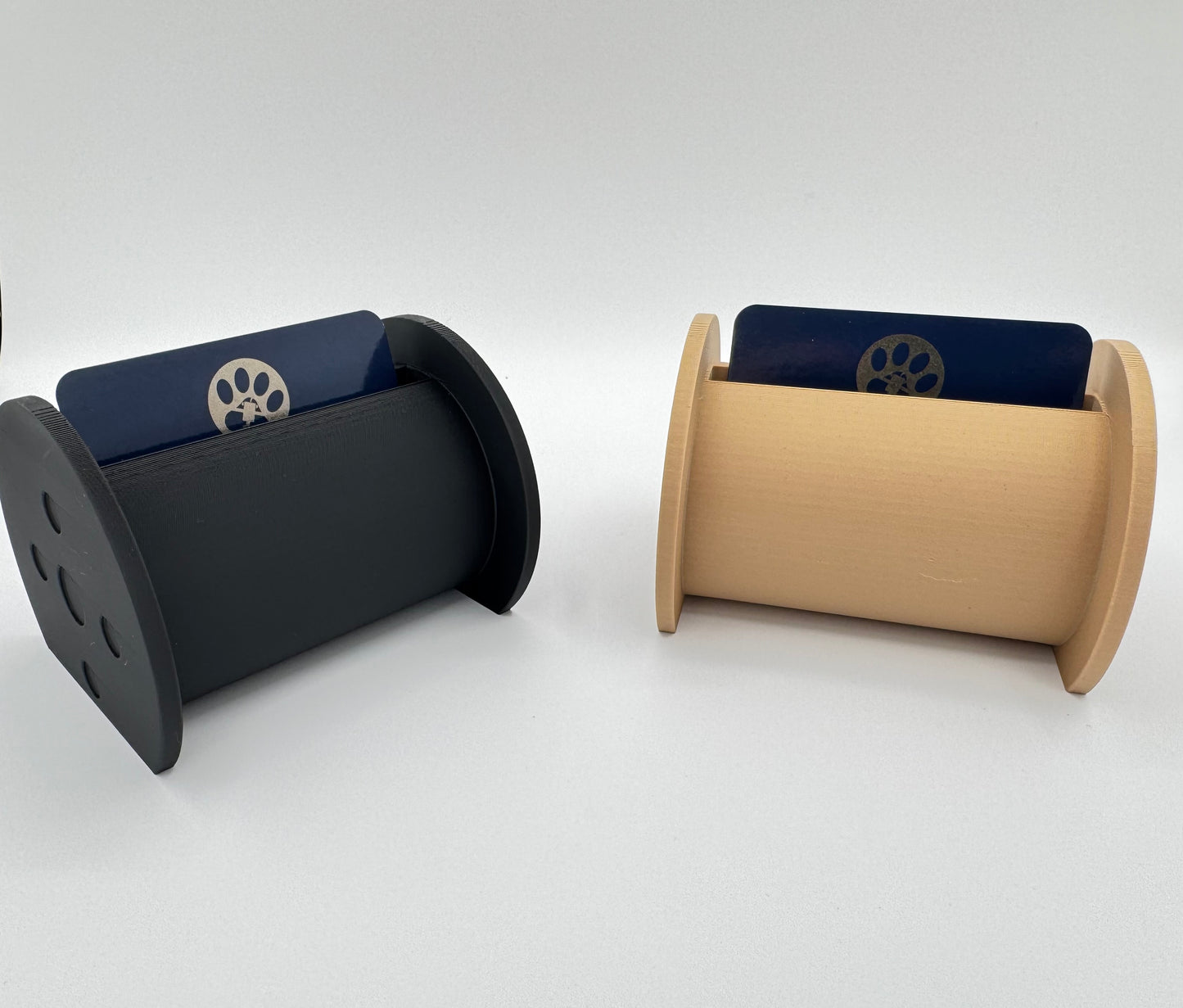 Construction Cable Spool Business Card Holder