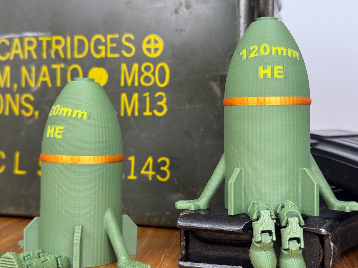 120mm Mortar Shell Buddy