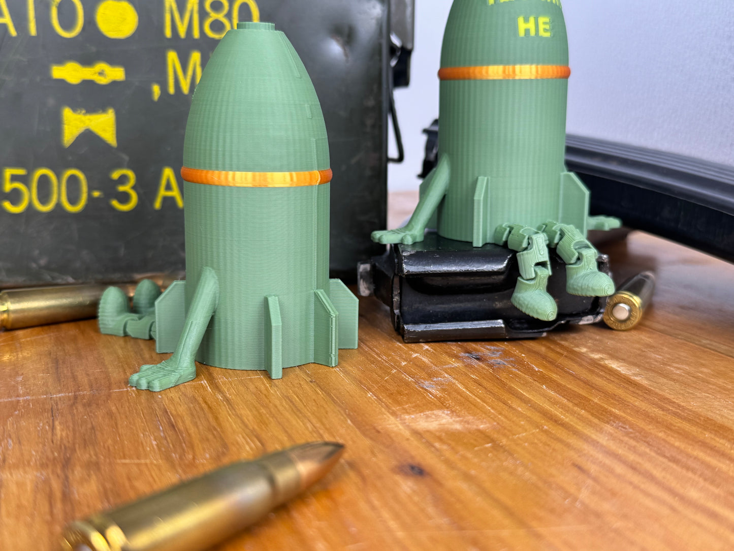 120mm Mortar Shell Buddy