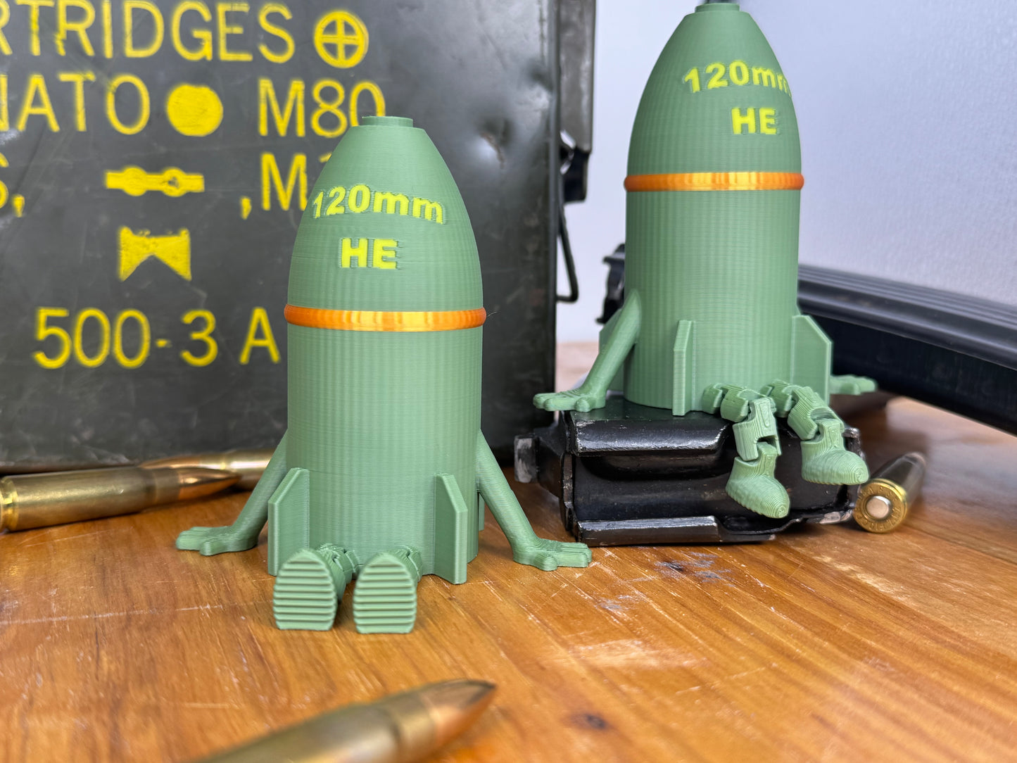 120mm Mortar Shell Buddy