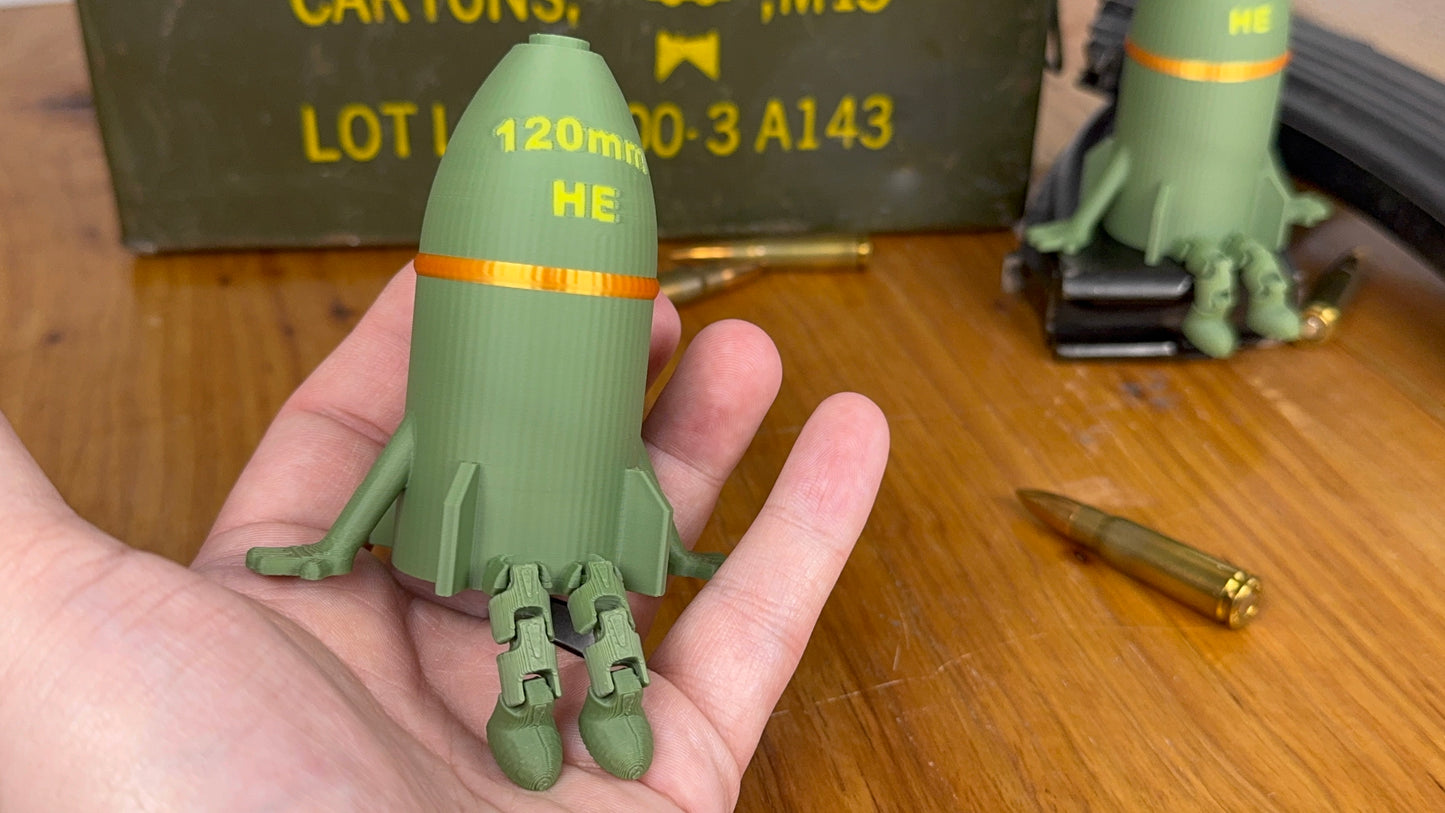 120mm Mortar Shell Buddy