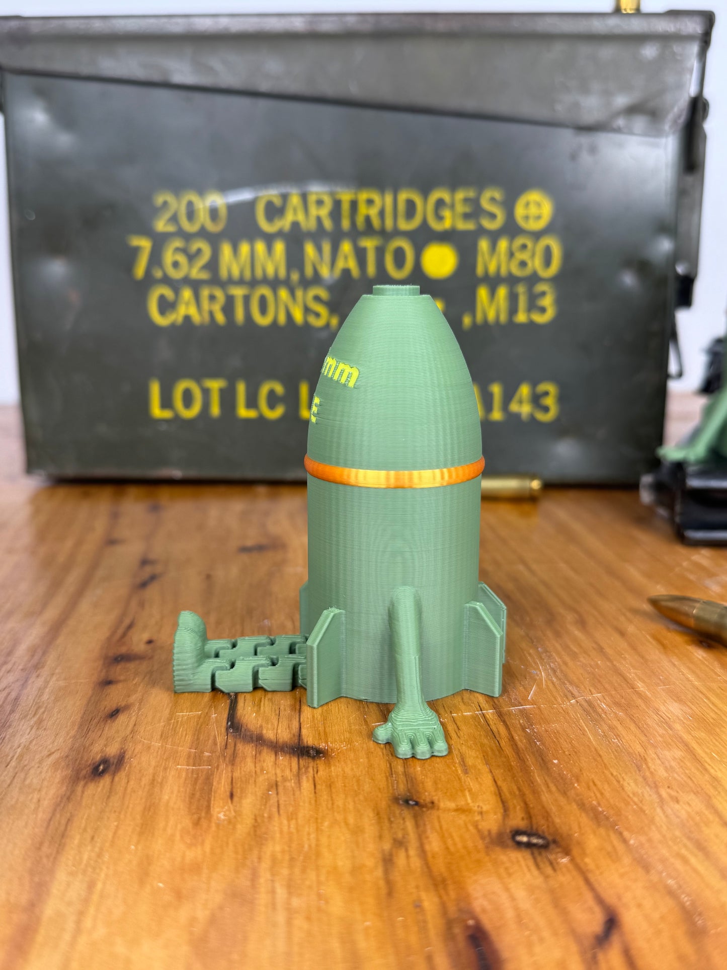 120mm Mortar Shell Buddy