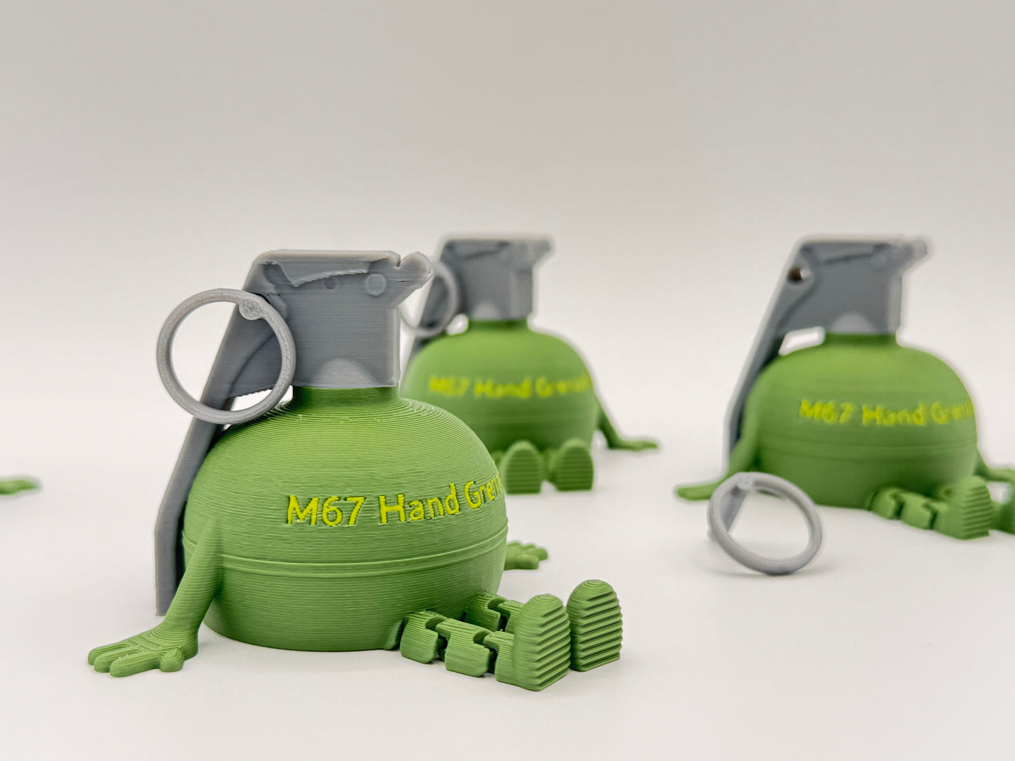 M67 Grenade Buddy with pullable pin