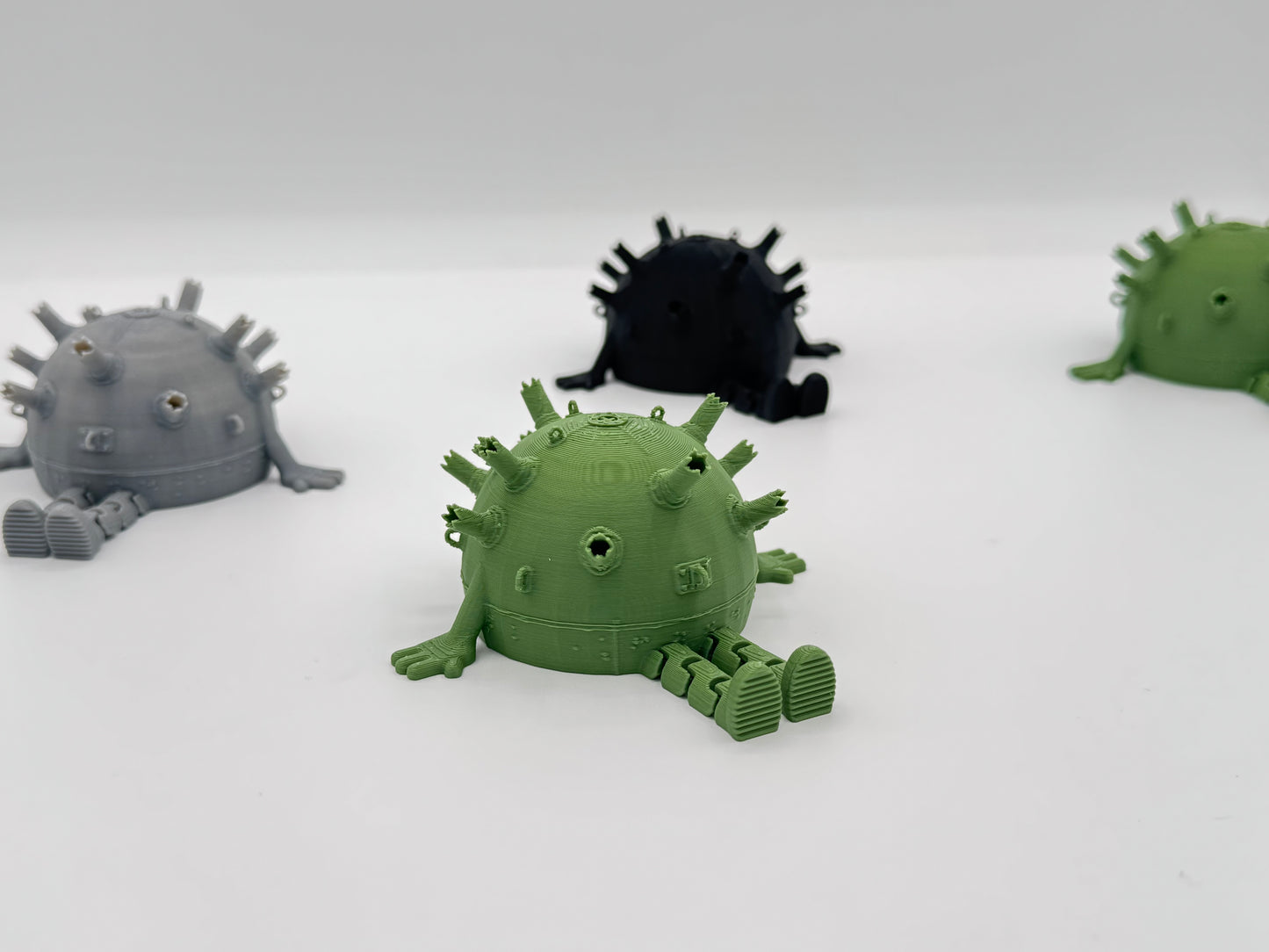 Sea Mine Buddy 3D Printed Naval Desk Toy