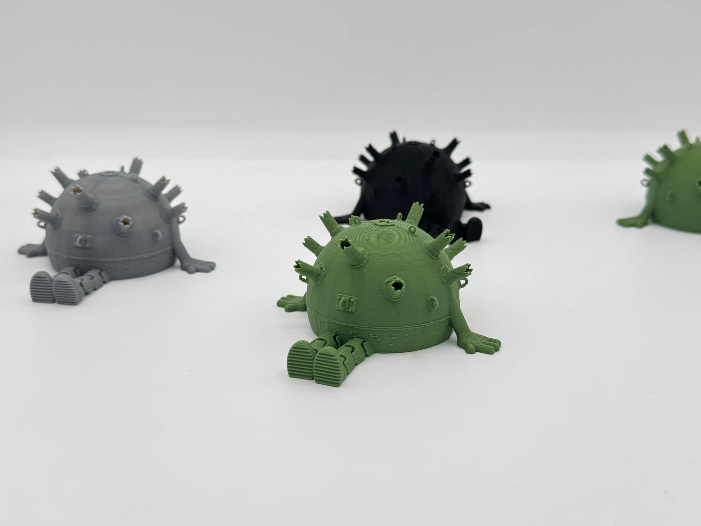 Sea Mine Buddy 3D Printed Naval Desk Toy