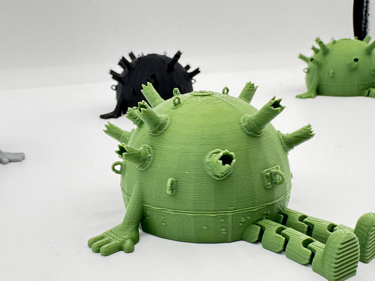Sea Mine Buddy 3D Printed Naval Desk Toy