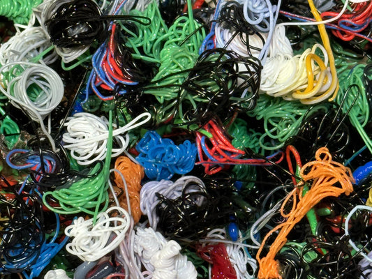 3D Printer PLA Waste \ 1LB Bags \ PLA Only \ Crafting Supplies\ Waste \ Scrap \ Poops \ Used for molds \