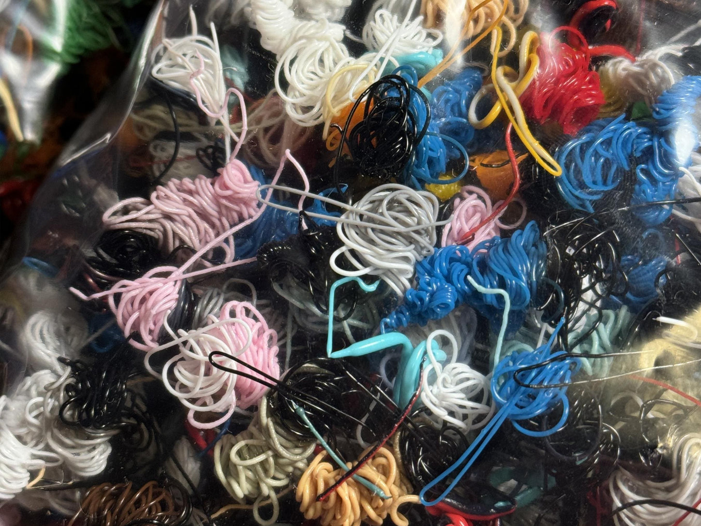 3D Printer PLA Waste \ 1LB Bags \ PLA Only \ Crafting Supplies\ Waste \ Scrap \ Poops \ Used for molds \